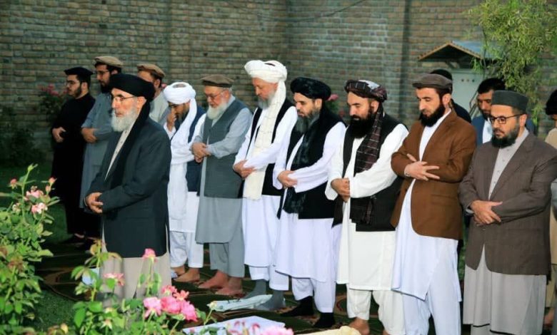 گلبدین حکمتیار طالبان نماز