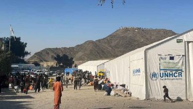 Refugee camp
