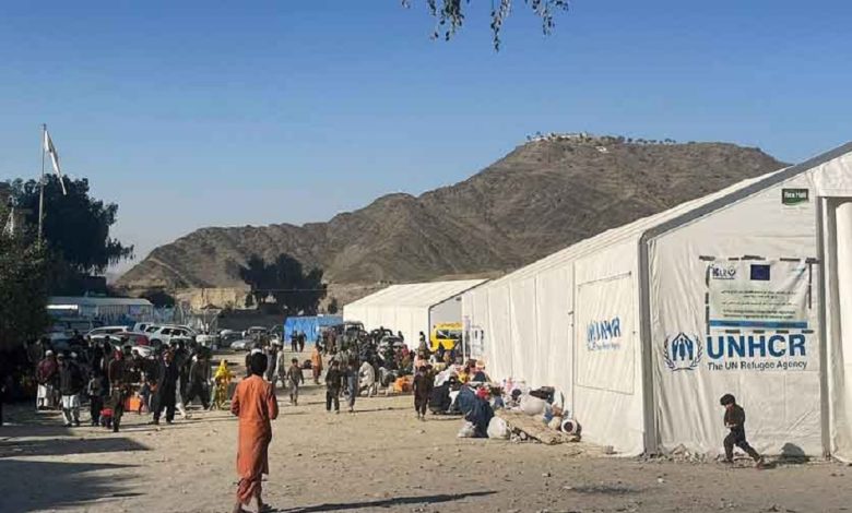 Refugee camp