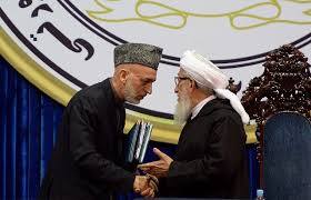 کرزی و مجددی