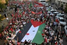 تظاهرات در حمایت فلسطین