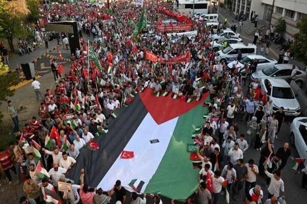 تظاهرات در حمایت فلسطین