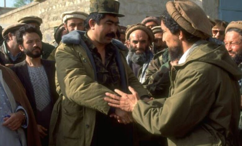 مارشال دوستم و مسعود